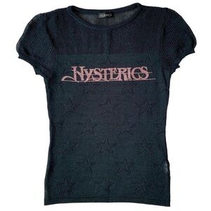 vintage 90s hysteric glamour knit t-shirt